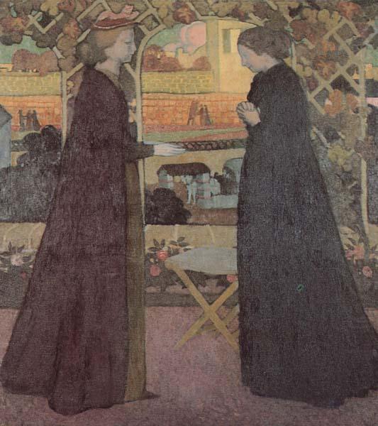 Mary Visits Elizabeth, Maurice Denis